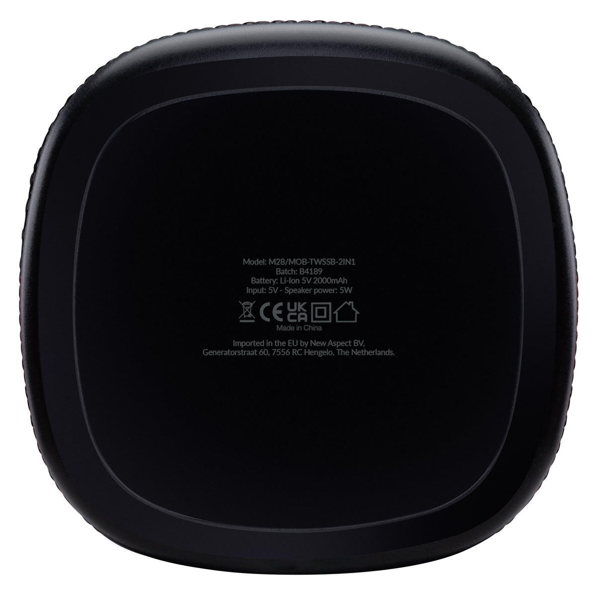 Mobilize 2In1 Bluetooth Speaker Tws Black