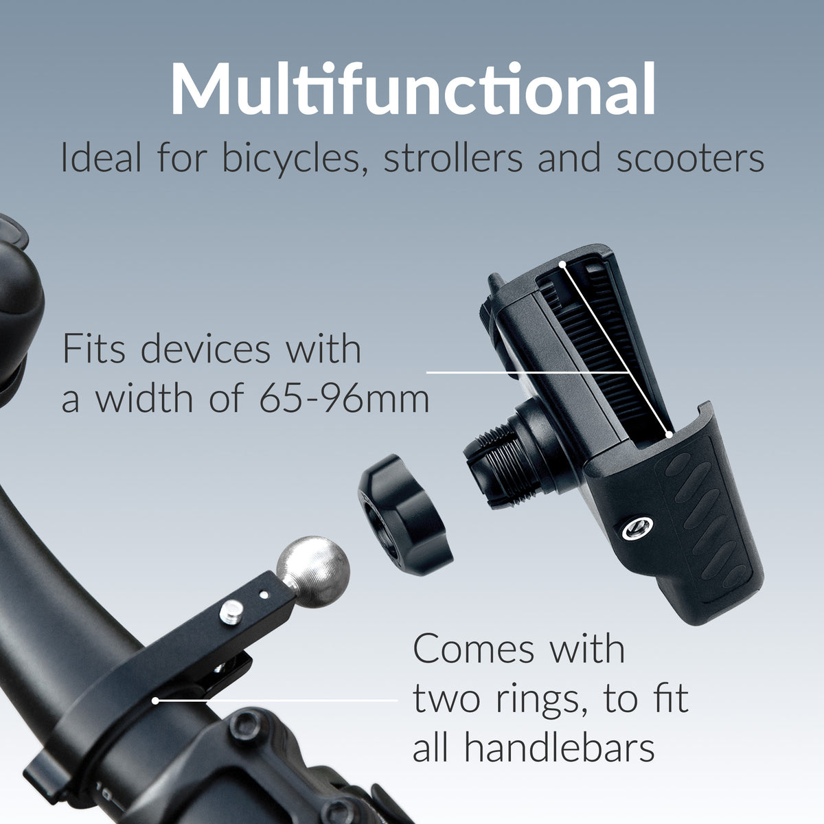 Mobilize Quick Lock Bike Holder Black