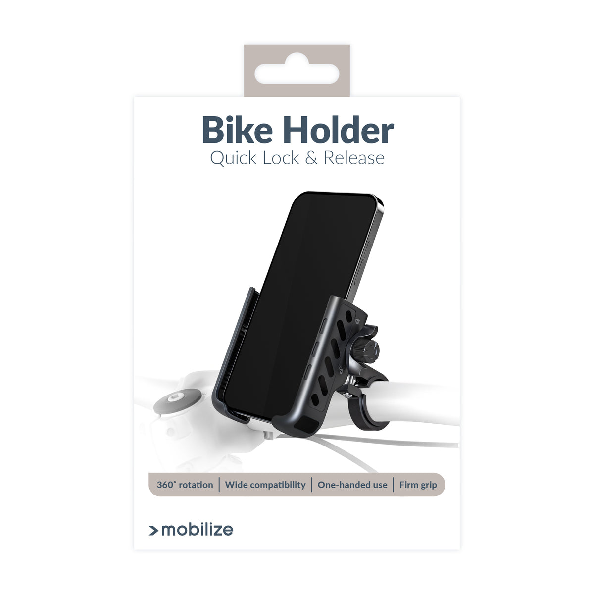 Mobilize Quick Lock Bike Holder Black