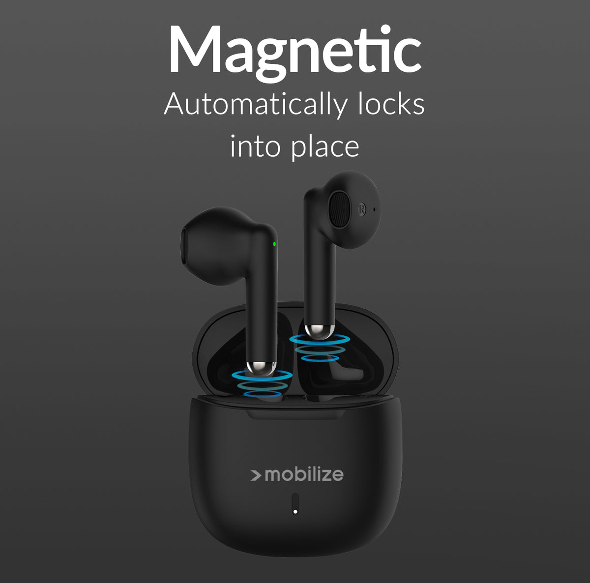 Mobilize Tws Earbuds Black
