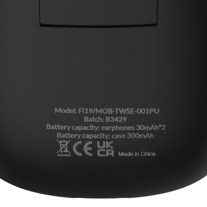 Mobilize Tws Earbuds Black
