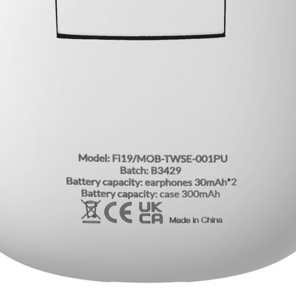 Mobilize Tws Earbuds White