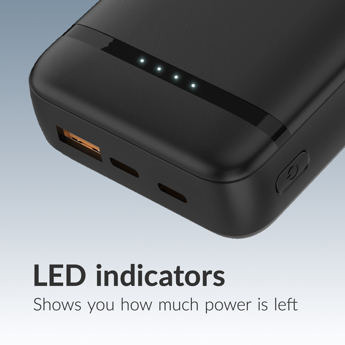 Mobilize Power Bank 20000Mah Pd 20W Black