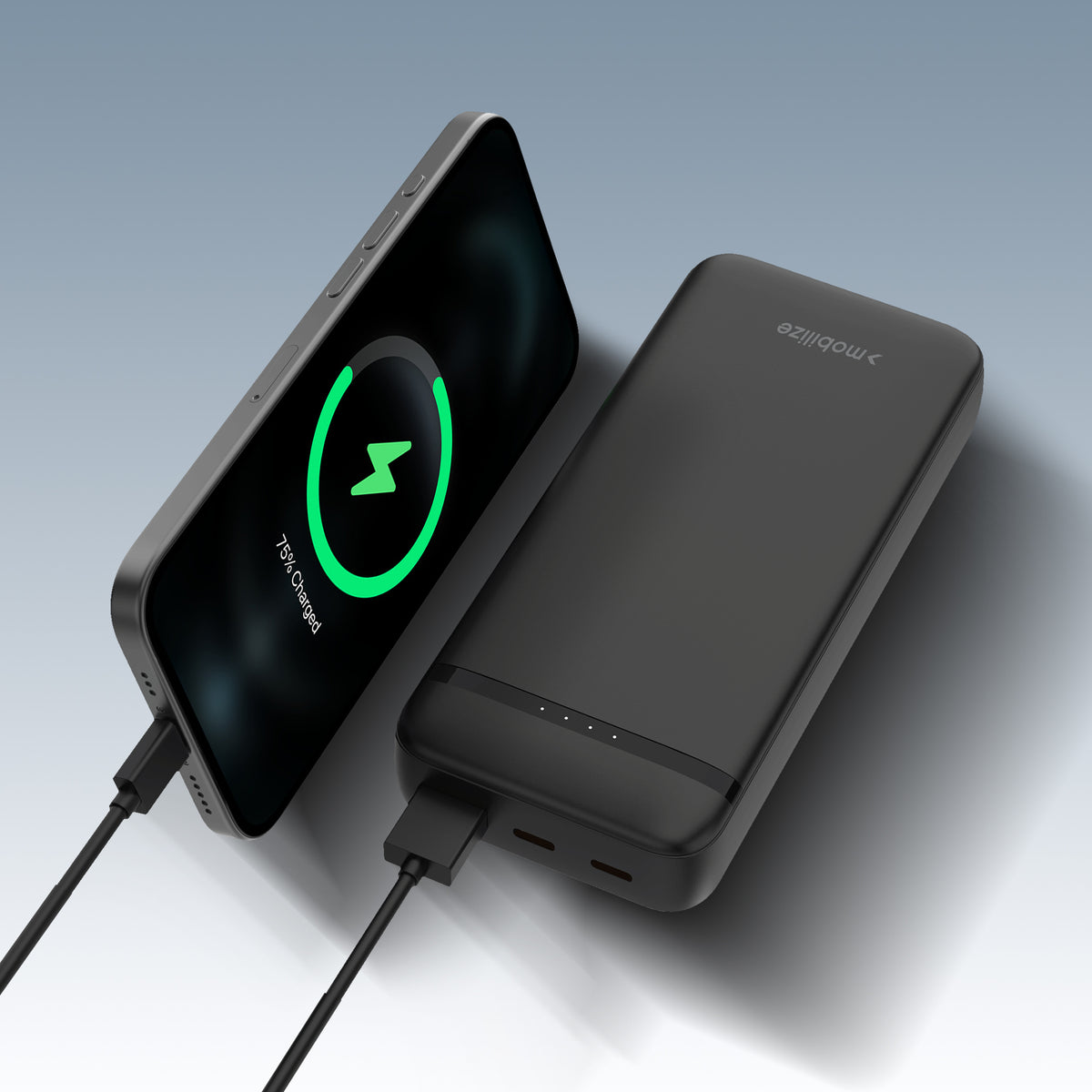 Mobilize Power Bank 20000Mah Pd 20W Black